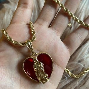 18k gold filled necklace